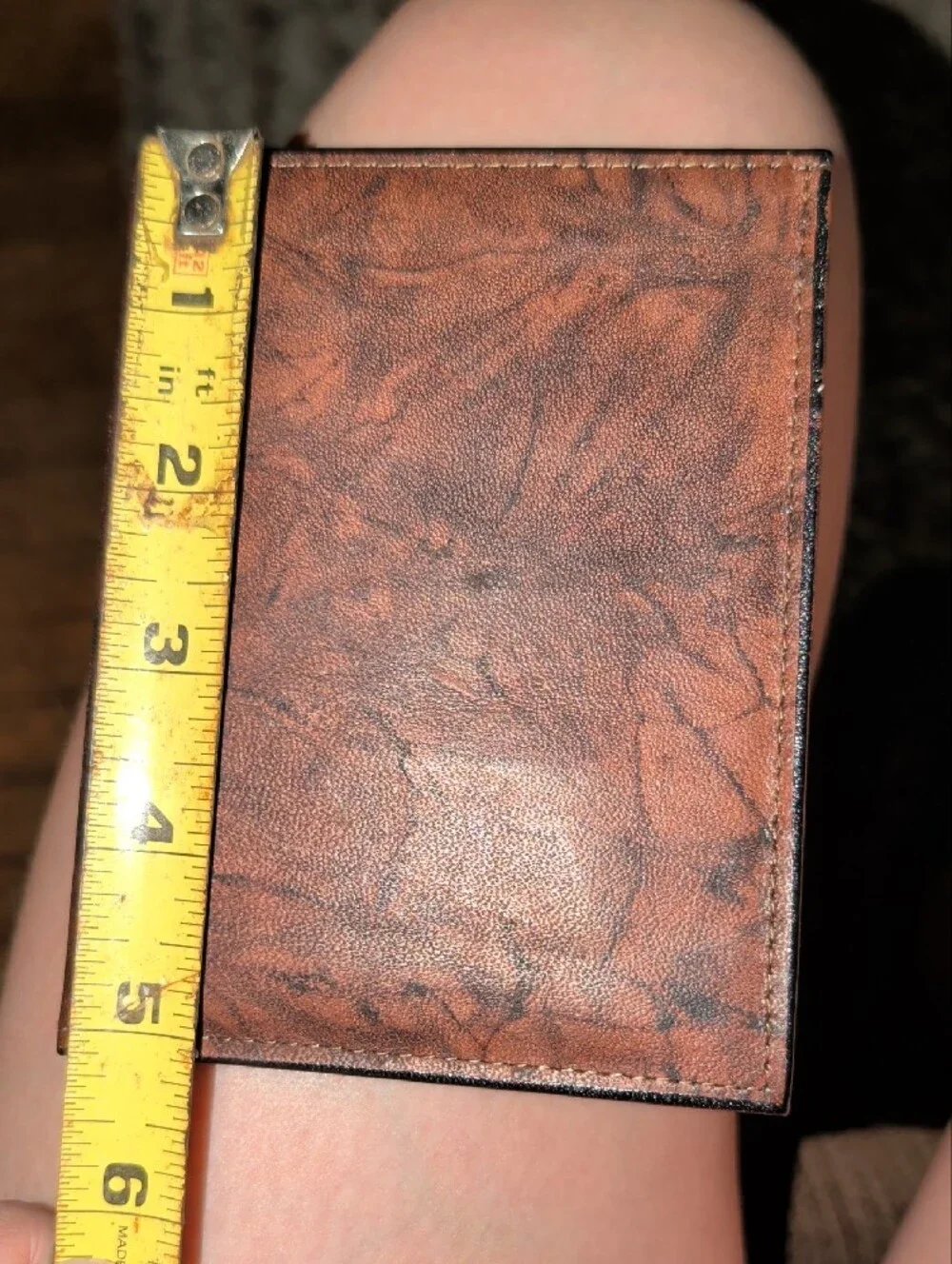Vintage Rolfs American Classic Brown Genuine Cowhide  Leather Bi-Fold Wallet